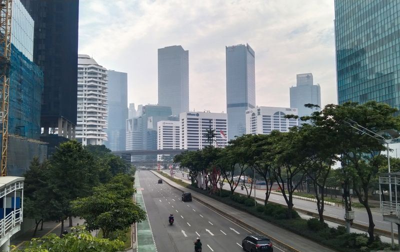 Cuaca di Jakarta dipresikdi BMKG akan cerah sepanjang Sabtu (29/10/2022) ini