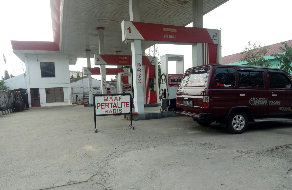 Stok Pertalite di Aceh Kosong