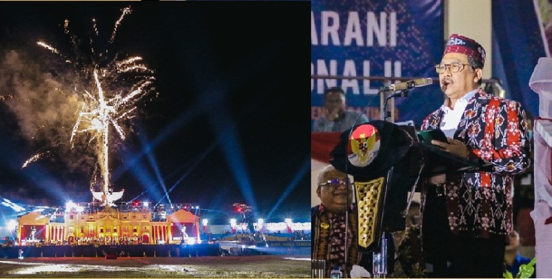 Wamenag Zainut Tauhid tutup Pesparani Nasional di Kupang, Nusa Tenggara Timur yang berlangsung di Stadion Oepoi, 28 – 31 Oktober 2022