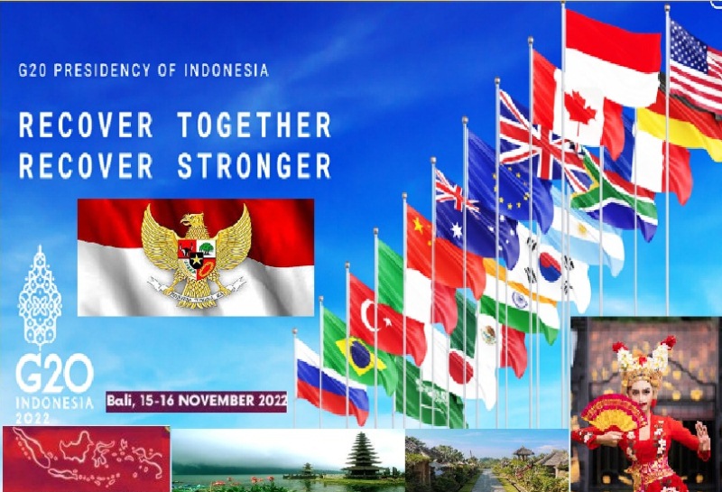 Tema Konferensi Tingkat Tinggi (KTT) G20, "Recover Together, Recover Stronger" menjadi kesempatan Indonesia untuk menonjolkan nilai-nilai Pancasila