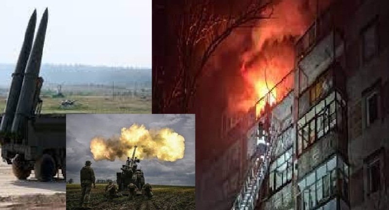 Rudal-rudal Rusia terus menggempur Ukraina memanfaatkan musim dingin termasuk menghantam flat dihantam di Kherson pada 16 Desember yang membuat satu orang tewas