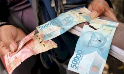 cara menukar uang sobek