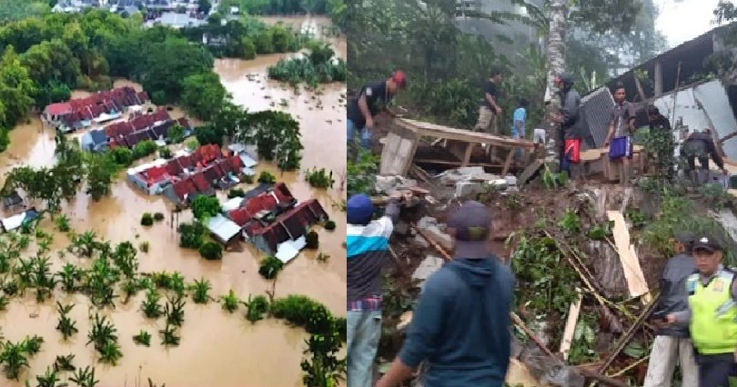 Selain banjir, tanah longsor juga menimpa Semarang, Jawa Tengah, yang mengakibatkan satu orang meninggal dunia