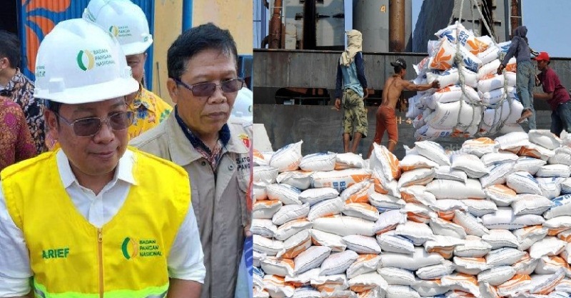 Kepala Badan Pangan Nasional Arief Prasetyo Adi,  Indonesia bakal kedatangan beras impor sebanyak 500.000 ton secara bertahap dengan target hingga Februari 2023 mendatang