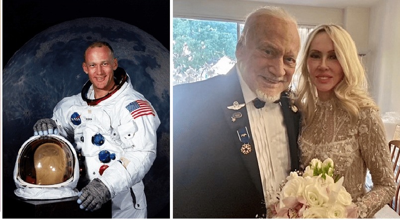 Astronot legendaris Buzz Aldrin telah menikah untuk yang keempat kalinya  di hari ulang tahunnya yang ke-93 dengan Dr Anca Faur