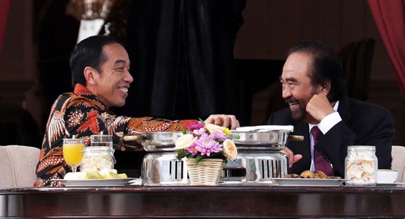Deputi Bidang Protokol, Pers, dan Media Sekretariat Presiden Bey Machmudin membenarkan adanya pertemuan antara Presiden Jokowi dan Surya Paloh itu
