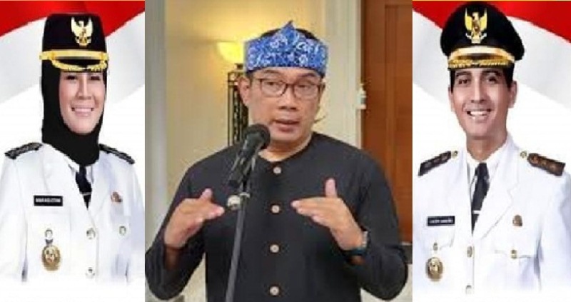 Gubernur Jawa Barat Ridwan Kamil, upaya islah antara Wakil Bupati Lucky Hakim dengan Bupati Indramayu Nina Agustina terhambat