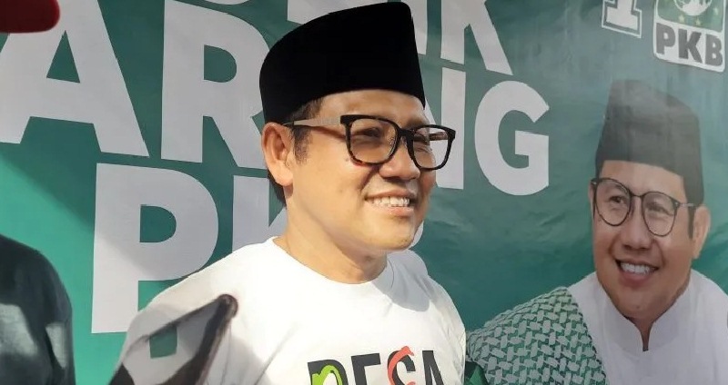 Ketua Umum Partai Kebangkitan Bangsa (PKB) Muhaimin Iskandar menyatakan di Kantor DPP PKB, Jakarta, Selasa (18/4/2023), Partai Golkar akan bergabung dengan Koalisi Kebangkitan Indonesia Raya (KKIR)