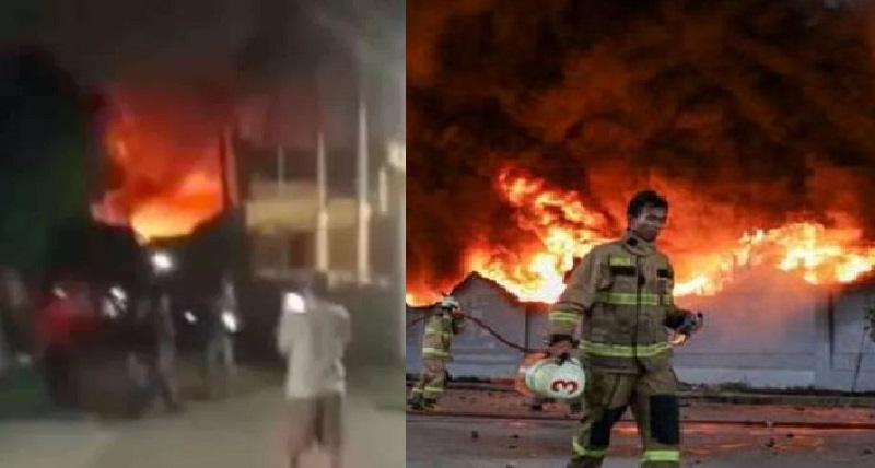 Dinas Pemadam Kebakaran Kota Bekasi sendiri menerjunkan tiga armada mobil pemadam kebakaran untuk membantu penanganan kebakaran di Gudang Munisi Daerah (Gudmurah) Kodam Jaya TNI AD di Ciangsana, perbatasan antara Kota Bekasi dan Kabupaten Bogor.