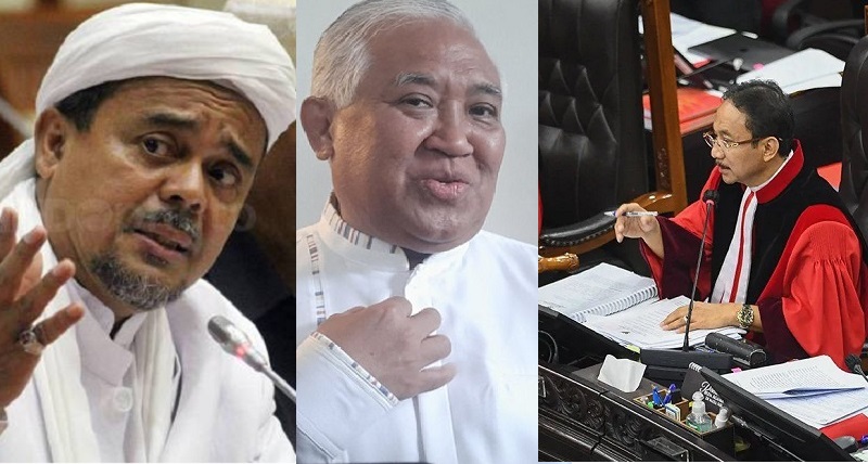 Lima tokoh diantaranya Habib Rizieq Shihab dan Din Syamsuddin mengirimkan surat amicus curiae atau sahabat pengadilan terkait dua perkara Perselisihan Hasil Pemilihan Umum (PHPU) Pilpres 2024 kepada Mahkamah Konstitusi (MK) melalui pos pada Rabu.