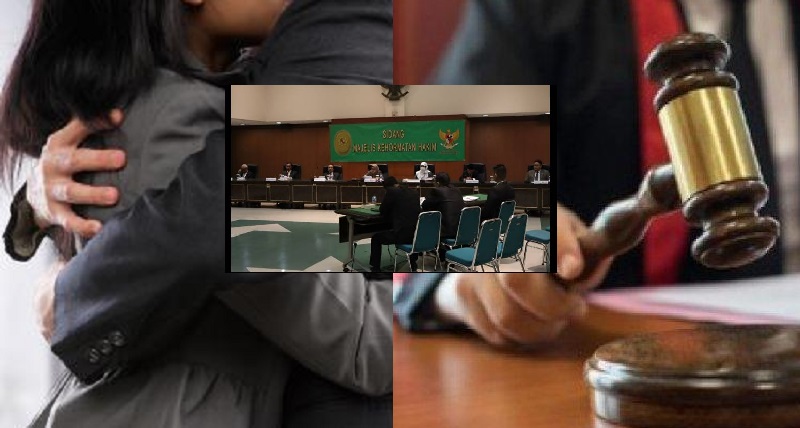 Sidang Majelis Kehormatan Hakim (MKH) Komisi Yudisial (KY) membacakan putusan terhadap Hakim A karena terbukti melanggar Kode Etik dan Pedoman Perilaku Hakim (KEPPH) di Jakarta, Selasa (30/4/2024)