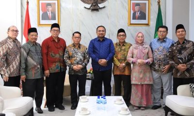 Terima Ketua BWI, Menag Yaqut: Calon Pengantin Bisa juga Berwakaf, Tidak Perlu Banyak Nominalnya