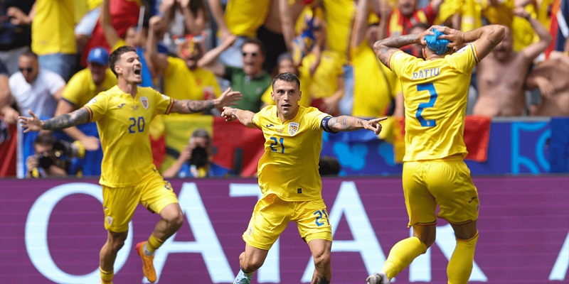 Euro 2024: Bombardir Ukraina 3 Gol Tanpa Balas, Rumania Pimpin Grup E