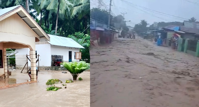 Bencana Negeriku: 3 Desa di Biluhu dan Tenilo Gorontalo Dilanda Banjir Bandang Disertai Lumpur