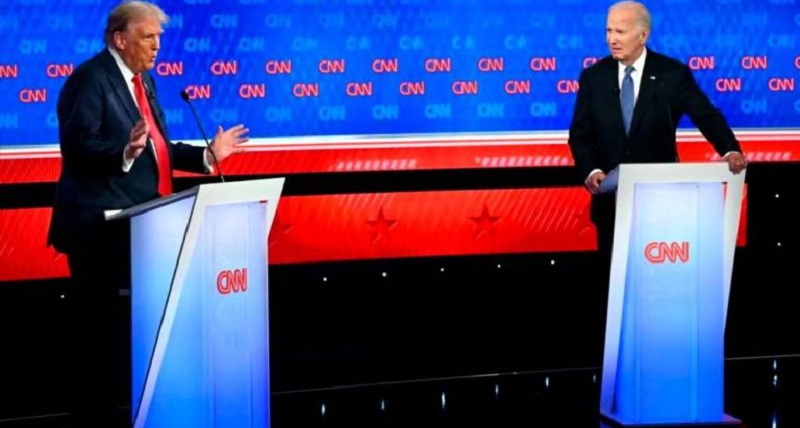 Debat  Donald Trump (78 tahun) dan Joe Biden (81 tahun), Kamis atau Jumat (28/6/2024), tercacat sebagai debat kandidat presiden tertua Amerika Serikat