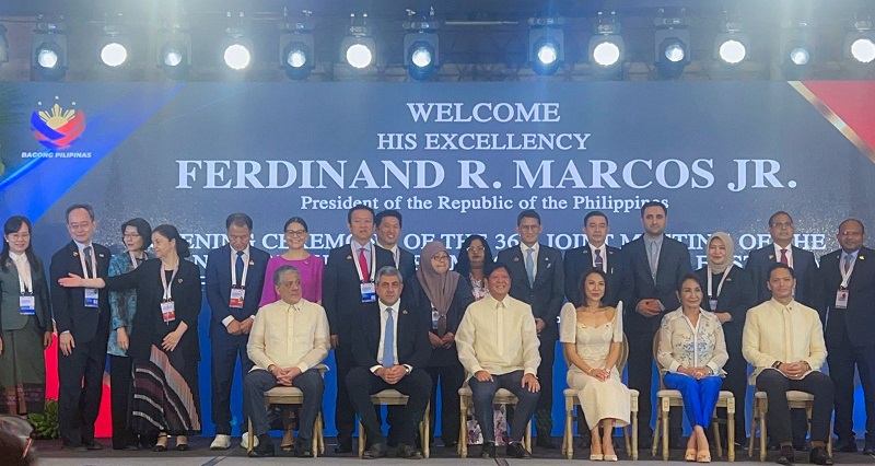 Menparekraf Sandiaga Uno saat menghadiri "The 36th Joint Meeting of the UN Tourism Commission for East Asia and the Pacific & the UN Tourism Commission for South Asia (36th CAP-CSA)" di Cebu, Filipina, Jumat (28/6/2024).