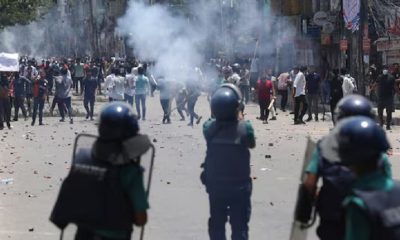 Unjuk Rasa Mahasiswa Berjuang 'Shutdown Total' Bangladesh Dihadang Polisi dan Pendukung Pemerintah, 19 Tewas