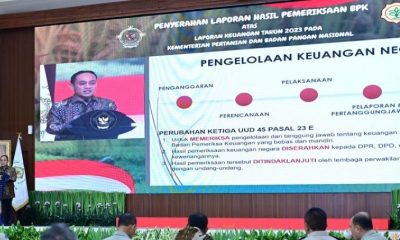 Laporan Keuangan Kementan Turun dari WTP jadi WDP, Ada Belanja Barang Tidak Diyakini Kewajarannya