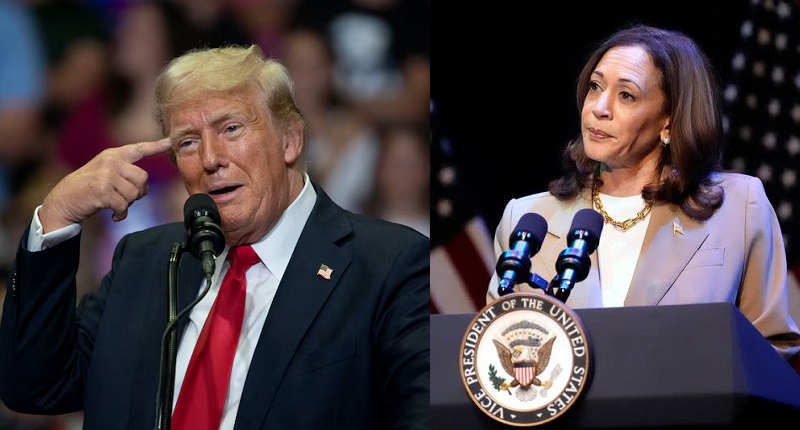 Pilpres Amerika: Trump Juluki Harris IQ Rendah dan Radikal, Harris Sebut Trump Tua dan Aneh