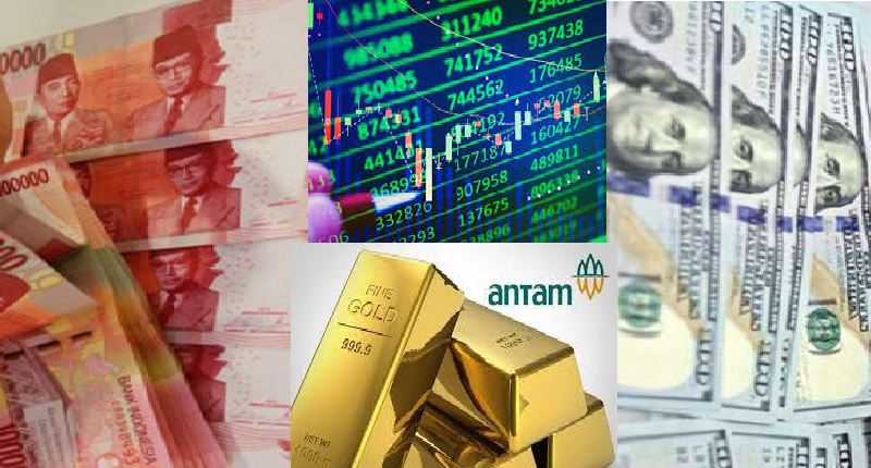Awal pekan di akhir bulan Juli, kurs rupiah terhadap dolar Amerika Serikat dan Indeks Harga Saham Gabungan (IHSG) Bursa Efek Indonesia (BEI) ditutup menguat serta harga emas batangan PT Antam naik pada perdagangan Senin (29/7/2024)