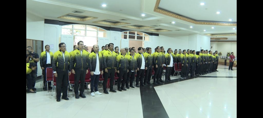 Pengurus PP Pelti 2024-2028 Dilantik KONI Pusat, Nurdin Halid Optimis Prestasi Tenis Indonesia Bangkit
