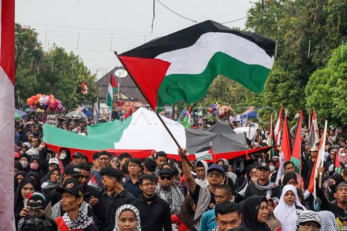 Siang Ini, Polri Kerahkan 1.598 Personel Keamanan Dikerahkan Amankan Aksi Bela Palestina