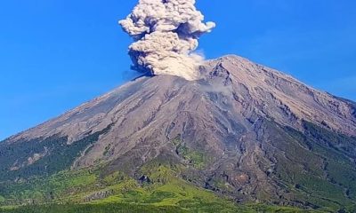 Gunung Semeru Meletus Lagi, Keluarkan Abu Kolom Setinggi 600 Meter