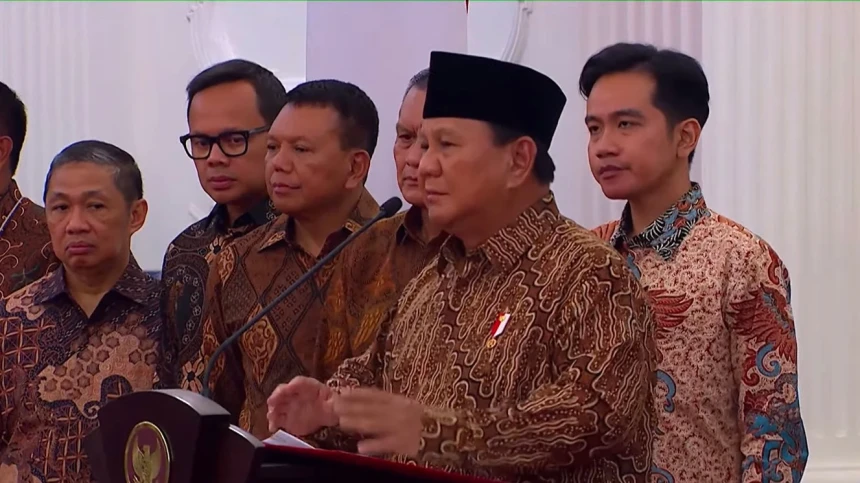 Prabowo Ingin Para Menterinya Kurangi Kegiatan Seremonial dan Kunker ke Luar Negeri