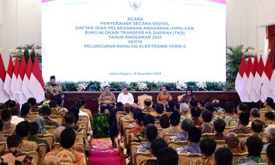Presiden Prabowo Subianto Serahkan DIPA dan TKD Tahun Anggaran 2025