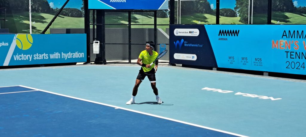 M-15 Amman Mineral Men's World Tennis Championship 2024 Seri II: M. Rifqi Fitriadi Melenggang, Anthony dan Nathan Terhenti