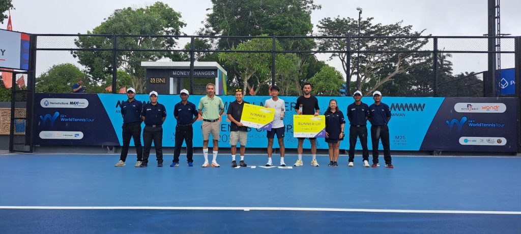 M-15 Amman Mineral Men's World Tennis Championship 2024 Seri II: Tekuk Weber di Final,  Matsuoka Raih Gelar Perdana