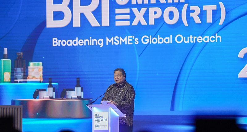 Menko Airlangga Minta dari BRI 20 Top UMK untuk Dibina Bersama Kementerian UMKM