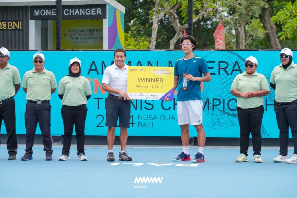 M-25 Amman Mineral Men's World Tennis Championship 2024: Semifinalis Grand Slam Australia Terbuka Hyeon Chung Raih Gelar di Bali
