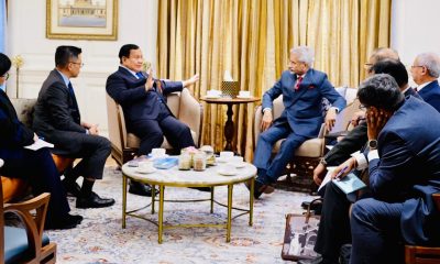 Presiden Prabowo Subianto Terima Kunjungan Kehormatan Menteri Luar Negeri India di New Delhi