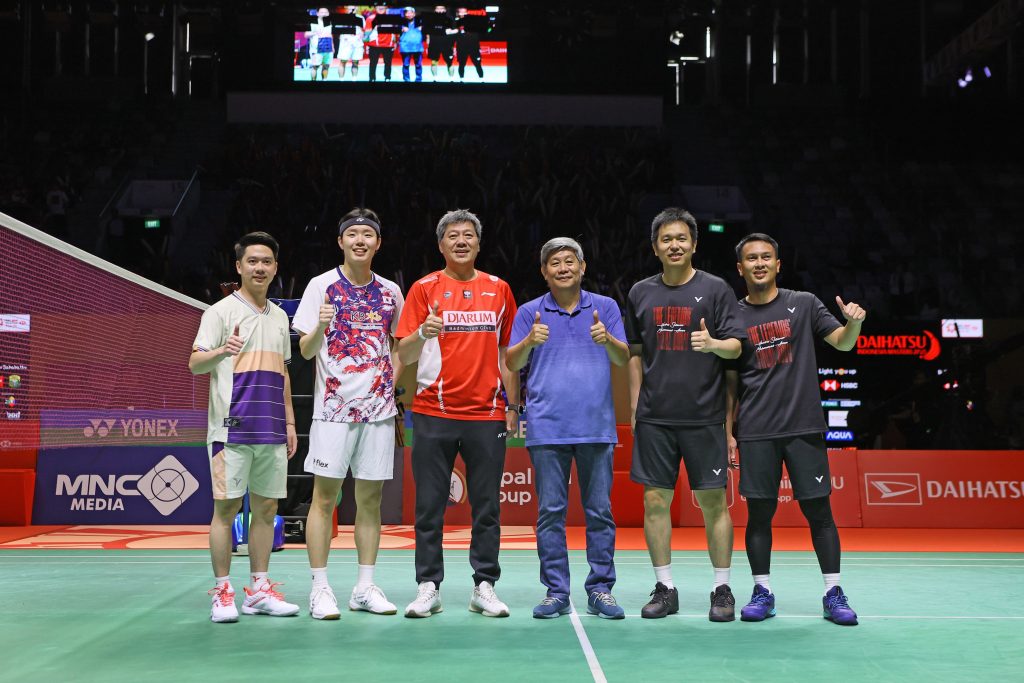 Tribute to The Daddies: Ahsan/Hendra Lakukan  'Tarian Terakhir '  ke Publik di Istora Senayan