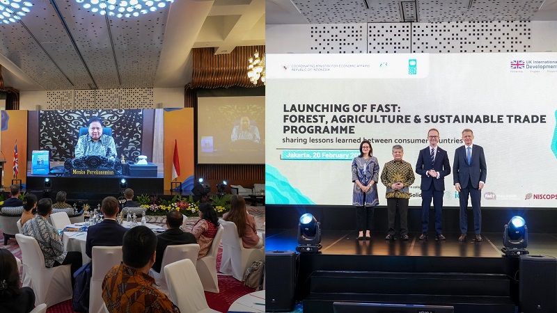 Menko Airlangga Sampaikan Peluang Besar Memperdalam Kolaborasi dengan Inggris saat Peluncuran FAST Programme