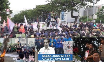Demontrasi Indonesia Gelap Makin Meluas, Tuntutan Bertambah jadi 9 Termasuk Tolak Cawe-cawe Jokowi