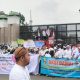Masih Belum Mendapat Perhatian Pemerintah, Tenaga Honorer Lakukan Aksi Demo di Depan Gedung DR/MPR Jakarta