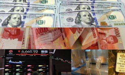 Awal Pekan, Rupiah dan IHSG Ditutup Melemah, Harga Emas Antam Naik