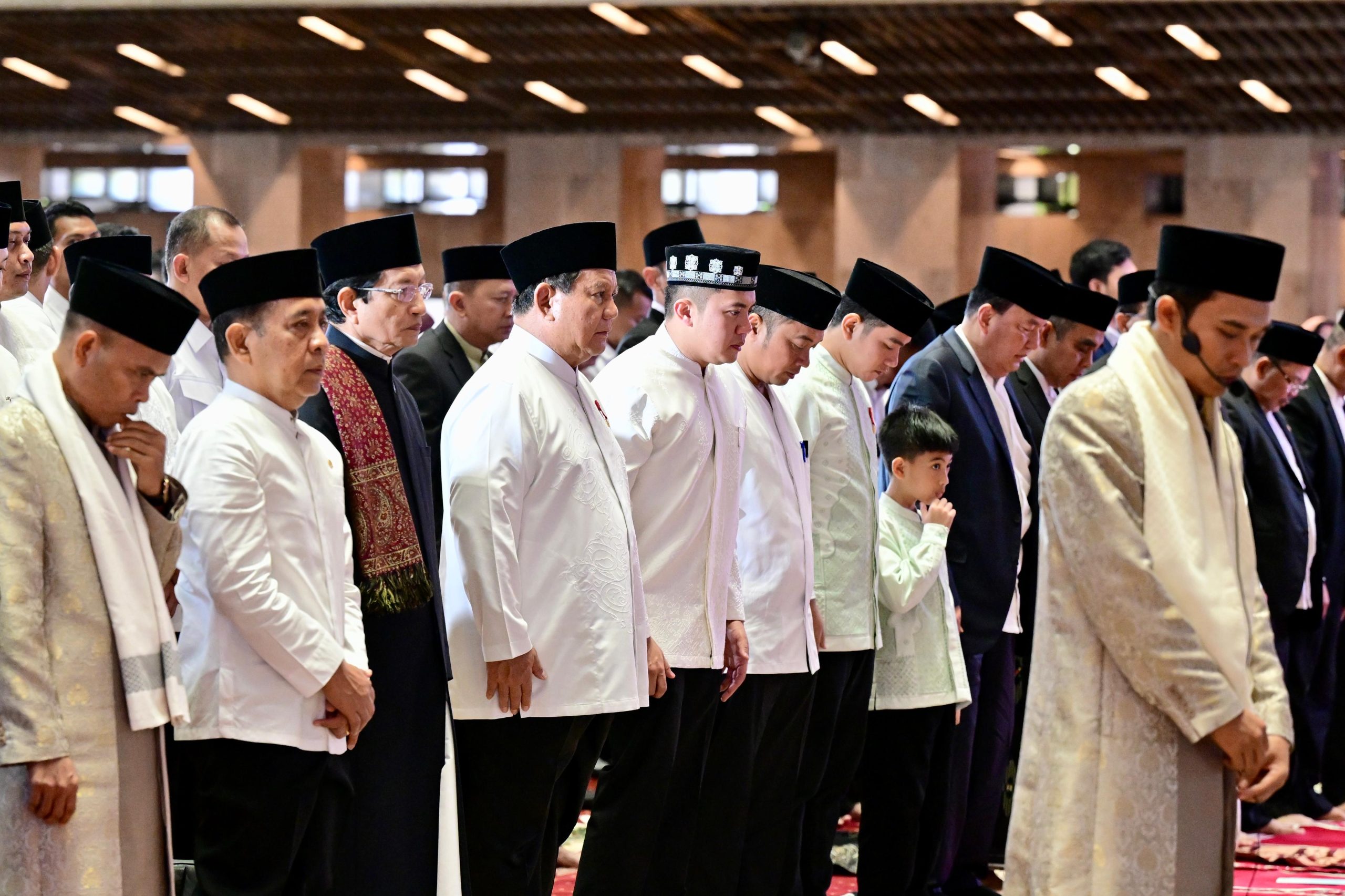 Presiden Prabowo Laksanakan Salat Idul Fitri 1446 Hijriah di Masjid Istiqlal