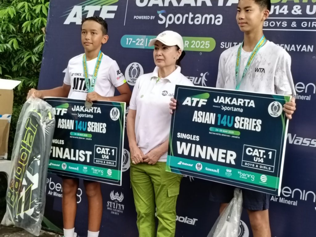 Jakarta ATF 14&Under Category 1: Tuan Rumah Borong Lima Gelar Juara, Lukman Praditya Nyaris Tuntaskan Kejutan