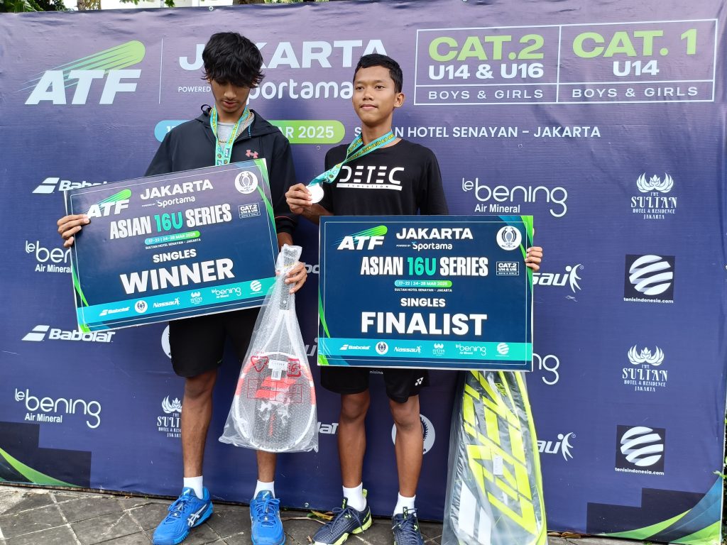 Jakarta ATF 14&Under Category 1: Tuan Rumah Borong Lima Gelar Juara, Lukman Praditya Nyaris Tuntaskan Kejutan