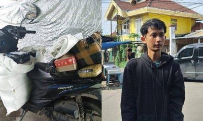 Ngenes, Kurir Kehilangan Motor Beserta 138 Paket dan Gaji Terancam Dipotong