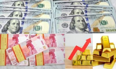 Terimbas Serangan Tarif Amerika Rupiah Melemah dan Terancam Bisa Pecah Telur, Emas Antam Melonjak