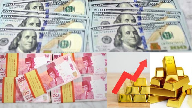 Terimbas Serangan Tarif Amerika Rupiah Melemah dan Terancam Bisa Pecah Telur, Emas Antam Melonjak