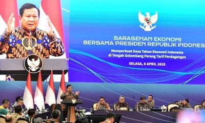 Sarasehan Ekonomi: Presiden Prabowo Tegaskan Kebijakan Berdasarkan Pancasila, UUD 1945 dan Berdiri di Atas Kaki Sendiri