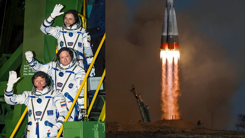 Astronot dan Kosmonot Mengudara Bersama Menuju Stasiun Luar Angkasa, Contoh Baru Hubungan Abadi Amerika – Rusia