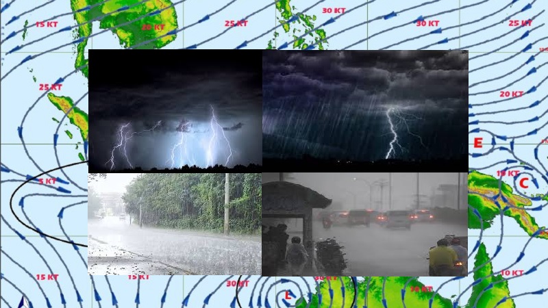 Fenomena MJO Aktif, Waspadalah 11 – 17 April Hujan Lebat Bisa Tiba-tiba Terjadi di Pulau Jawa