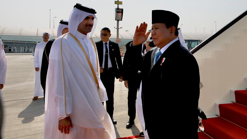 Dapat Investasi 2 Miliar Dolar AS dari Emir Qatar, Presiden Prabowo Bertolak ke Aman Yordania