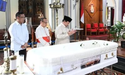Ini Alasan Presiden Prabowo Melayat Almarhum Mgr Petrus Turang, Uskup Emeritus Keuskupan Agung Kupang